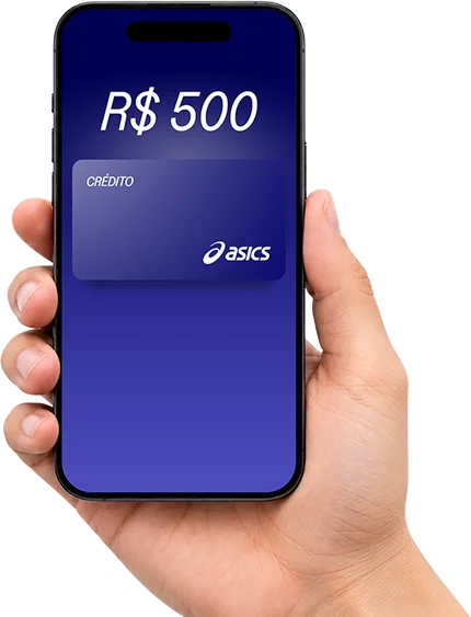 Celular com crédito de R$ 500