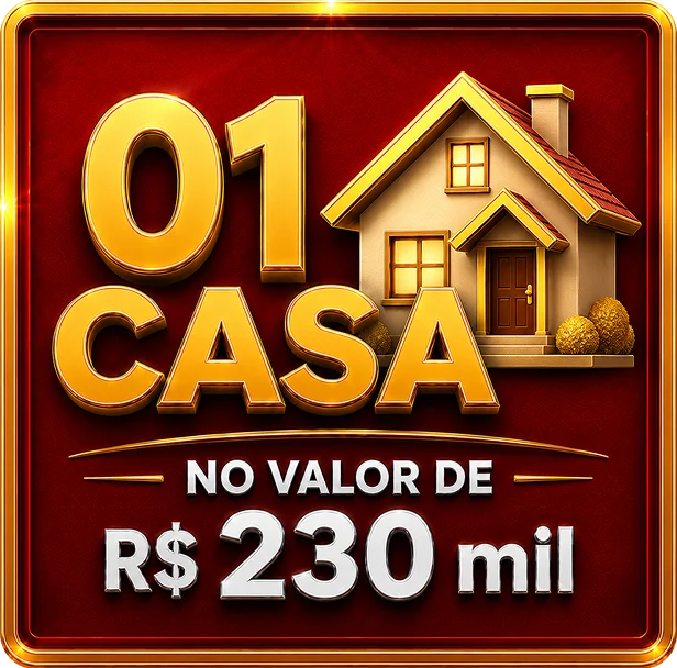 01 casa no valor de R$ 230 mil