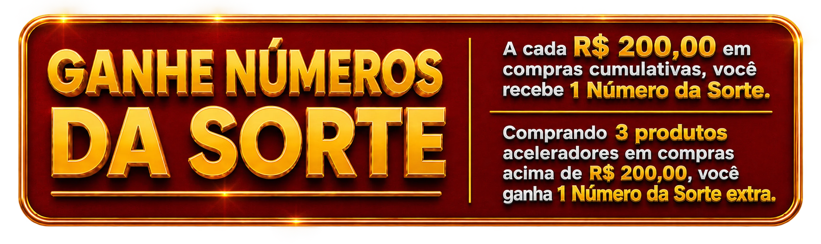 Ganhe números da sorte