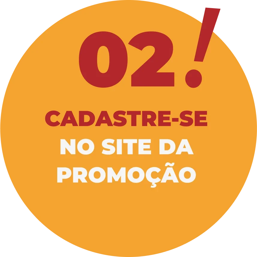Passo 02: cadastre-se no site da promoção